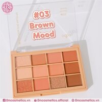 Phấn mắt Odbo Multi 12 ô #03