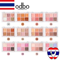 Phấn mắt Odbo Signature Eyeshadow Palette 6 ô Thái Lan