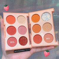 Phấn Mắt Tông Cam Đào Nhũ Lì Mila Color - Hàng Thái Lan  🌷 Beauty Love