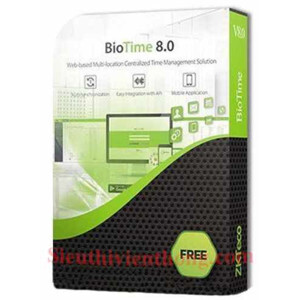 Phần mềm chấm công 20 thiết bị ZKTeco BioTime 8.0 (20 devices)
