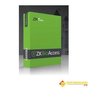 Phần mềm chấm công kiểm soát cửa Online 15 thiết bị ZKTeco BioAccess 15 Devices