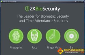 Phần mềm chấm công tập trung 10 thiết bị ZKTeco Bio Security Attendance (10 Device)