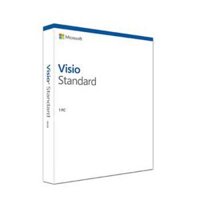 Phần mềm điện tử Microsoft Visio Std 2021 Win All Lng PK Lic Online DwnLd C2R NR D86-05942