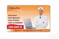 Phần mềm diệt virus Bkav Pro (Mệnh giá 299.000VNĐ)