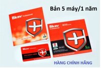 Phần mềm diệt virus BKAV Pro Internet Security AI 5PC1 năm - Hàng Chính Hãng
