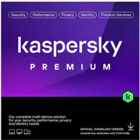 Phần mềm diệt virus Kaspersky Premium Cao Cấp - VPN Không Giới Hạn - Hàng Chính Hãng - 1 THIẾT BỊ