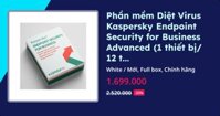 Phần mềm Diệt Virus Kaspersky Endpoint Security for Business Advanced (1 thiết bị/ 12 tháng) (White - Mới, Full box, Chính hãng)