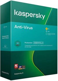 Phần mềm diệt virus Kaspersky Anti-Virus (1 Thiết bị – 1 Năm)