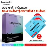 Phần mềm diệt virus Kaspersky Plus 1 Thiết bị/năm - Hàng chính hãng