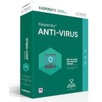 Phần mềm diệt Virus Kaspersky Antivirus bản quyền 1PC/1 năm