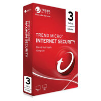 Phần Mềm Diệt Virus Trend Micro Internet Security Bản Quyền 3PC 12 Tháng