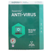 Phần mềm diệt virut Kaspersky Antivirus (1PC/12T)