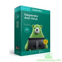 Phần mềm diệt virut Kaspersky Antivirus (1PC/12T)