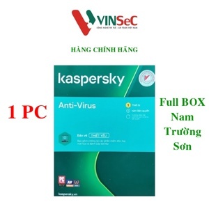 Phần mềm Kaspersky Anti-Virus KAV1U