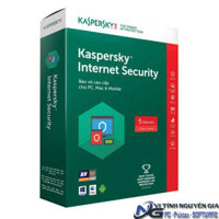 Phần Mềm KASPERSKY Internet Security Box (5PCs) Giá Rẻ