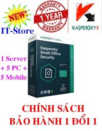 Phần mềm Kaspersky Small Office Security KSOS 1 File Server + 5 PCs + 5 Mobile