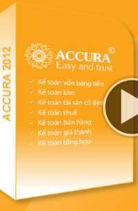 Phần mềm kế toán chuyên nghiệp Accura