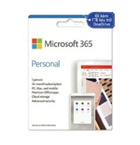 Phần mềm Microsoft Office 365 Personal + AI Copilot (1 người, 12 tháng)
