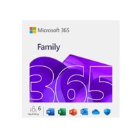 Phần mềm Microsoft Office 365 Family + AI Copilot (12 tháng X 6 User)