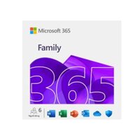 Phần mềm Microsoft Office 365 Family + AI Copilot (12 tháng X 6 User)