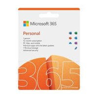Phần mềm Microsoft Office 365 Personal | 12 tháng, 1 người, 5 thiết bị/tài khoản (Word, Excel, PowerPoint, 1TB OneDrive)