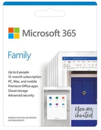 Phần mềm Microsoft Office 365 Family