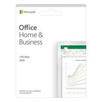 Phần mềm Microsoft Office Home and Business 2019 English APAC EM Medialess P6 T5D-03302 – Hàng Chính Hãng