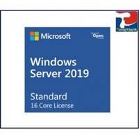 Phần mềm Microsoft Windows Server Standard 2019 (16 Core Lic) (9EM-00652) WS STD16L