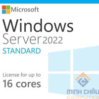 Phần mềm Microsoft Windows Server Standard 2022 64Bit English 1pk DSP OEI DVD 16 Core (P73-08328)