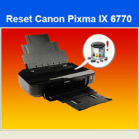 Phần mềm Reset máy in Canon iX6770