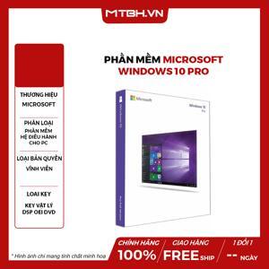 Phần mềm Win Pro 10 64Bit Eng Intl 1pk DSP OEI DVD (FQC-08929)