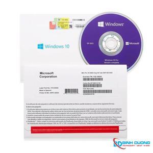 Phần mềm Win Pro 10 64Bit Eng Intl 1pk DSP OEI DVD (FQC-08929)