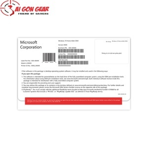 Phần mềm Windows 10 Home 64bit 1pk DSP OEI DVD (KW9-00139)
