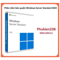 Phần mềm Windows Server Standard 2022 64Bit English 1pk DSP OEI DVD 16 Core (P73-08328)