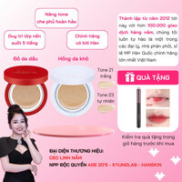 Phấn Missha Velvet Finish Cushion nâng tone che khuyết điểm, Cushion Missha chính hãng có bill Hàn