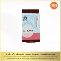 Phấn nền Ailus Wh Beauty Powder Foundation 140 - Giúp bổ sung độ ẩm, bảo vệ da khỏi ánh nắng mặt trời