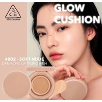 Phấn  Nền Căng Bóng Rạng Rỡ  Cushion 3CE Glow