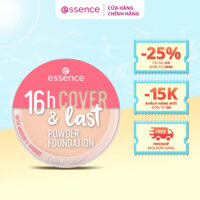 Phấn nền che phủ bền màu Essence 16H Cover & Last lâu trôi chống nước 8g