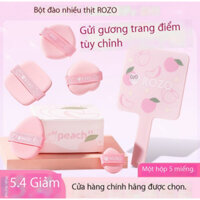 Phấn nền đào mọng nước Puff Wet Dry Liquid Foundation chuyên dụng Không có bột