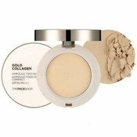 phấn nén Gold Collagen TheFaceShop HÀN QUỐC