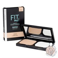 Phấn Nền Kiềm Dầu Chống Nắng Tiệp Mọi Tông Da SPF 32 PA+++ Fit Me Skin-Fit Powder Foundation Maybelline New York 9g(to)