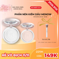 Phấn Nén Kiềm Dầu MENOW Rabbit- 8.5g Chống Nước, Che Phủ Hoàn Hảo