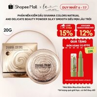 Phấn Nền Kiềm Dầu Sivanna Colors Natrual And Delicate Beauty Powder Silky Smooth Siêu Mịn - TV70