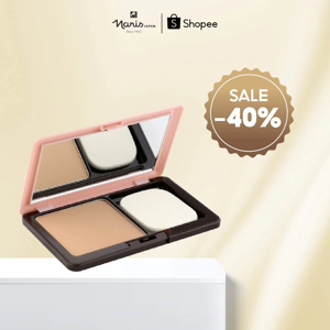 Phấn nền siêu mịn lâu trôi Naris Ailus Lasting Smooth Powder Foundation #140 Light Pink Beige