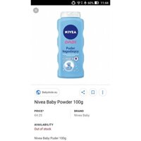 phấn nivea baby