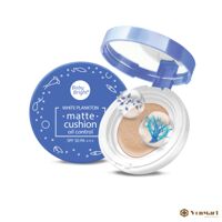 Phấn Nước Baby Bright White Plankton, màu tự nhiên, kiềm dầu, mờ thâm nám, dưỡng da
