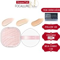 Phấn nước BB FOCALLURE INK LASTING MATTE CUSHION lâu trôi, độ che phủ cao, chống nắng SPF50 PA++++ 12g F35