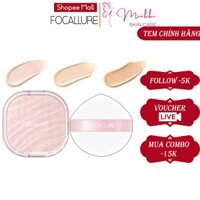 Phấn nước BB FOCALLURE INK LASTING MATTE CUSHION lâu trôi, độ che phủ cao, chống nắng SPF50 PA++++ 12g F35