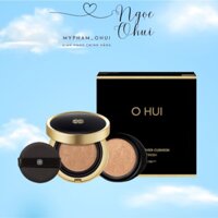 Phấn nước che khuyết điểm kiềm dầu OHUI Ultimate Cover Cushion Matt Finish SPF50+ PA+++ 15g Tặng thêm lõi refill 15g