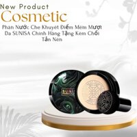 Phấn Nước Che Khuyết Điểm Mềm Mượt Da SUNISA Chính Hãng Tặng Kèm Chổi Tản Nền
